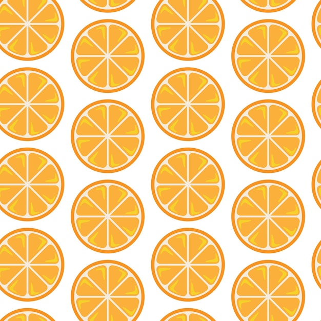 seamless pattern with hand drawn oranges. background for textiles, kitchen utensils and wrapping paper, background for the site