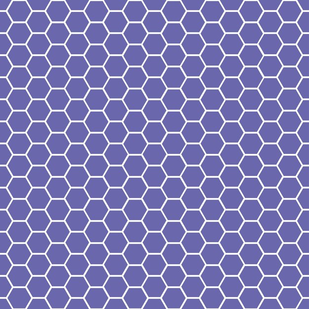Seamless pattern with very peri color honeycomb