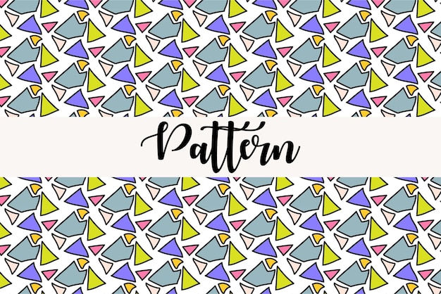 Seamless patterns design Fabrics patterns design