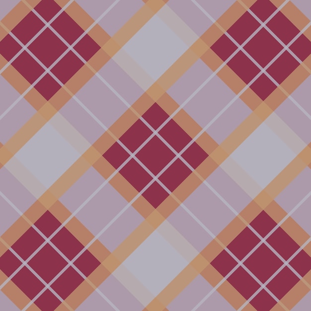 Seamless tartan plaid pattern background. Fabric texture. Vector illustration.
