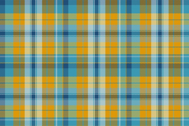 Seamless tartan plaid pattern background with vintage color Vector illustration