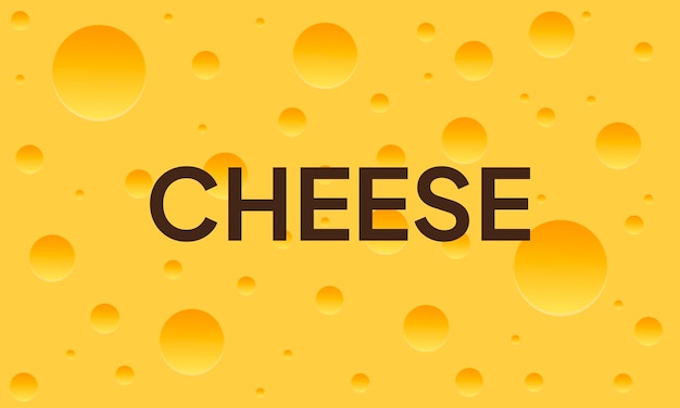 Seamless vector background texture of cheese cheese pattern