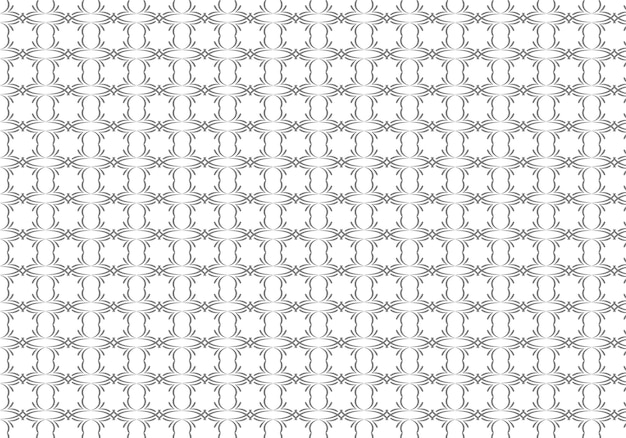 Seamless vector pattern in ornamental style vector free
