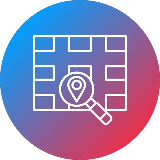 Search Location icon vector image Can be used for SEO and SEM
