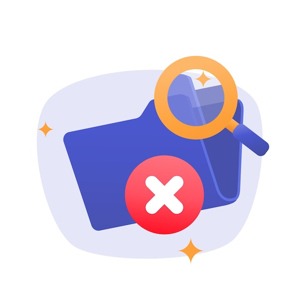 Search not found no data found data empty