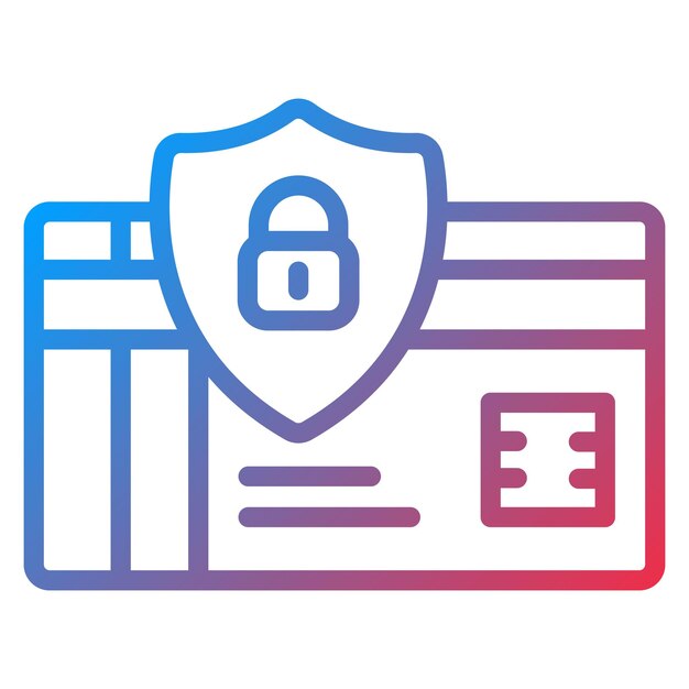 Secure transaction icon vector image Can be used for Information Security