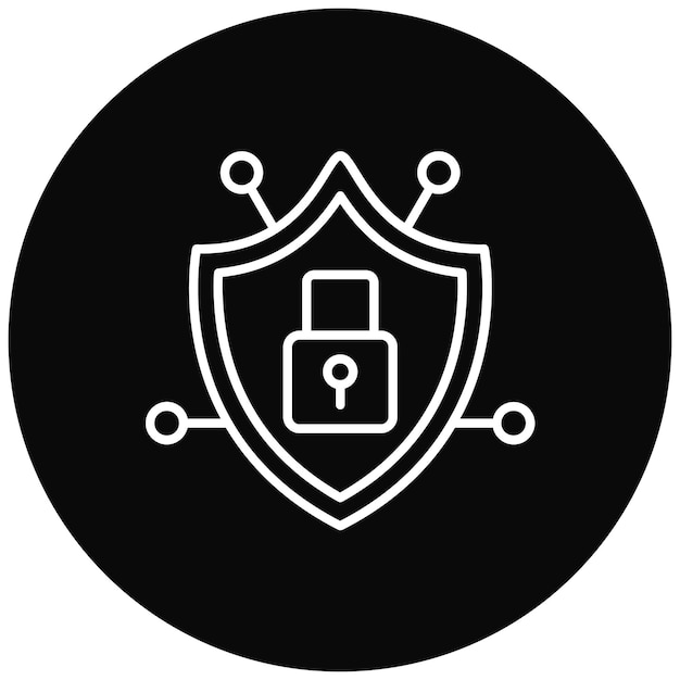 security network icon vector image can be used for security
