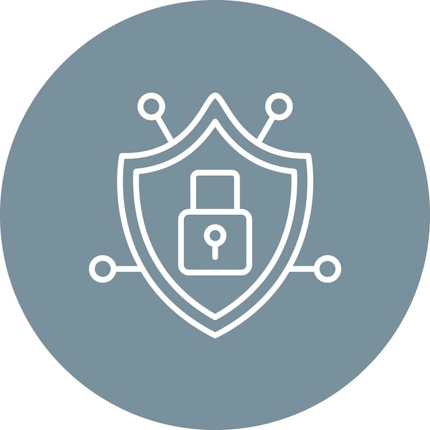 security network icon vector image can be used for security