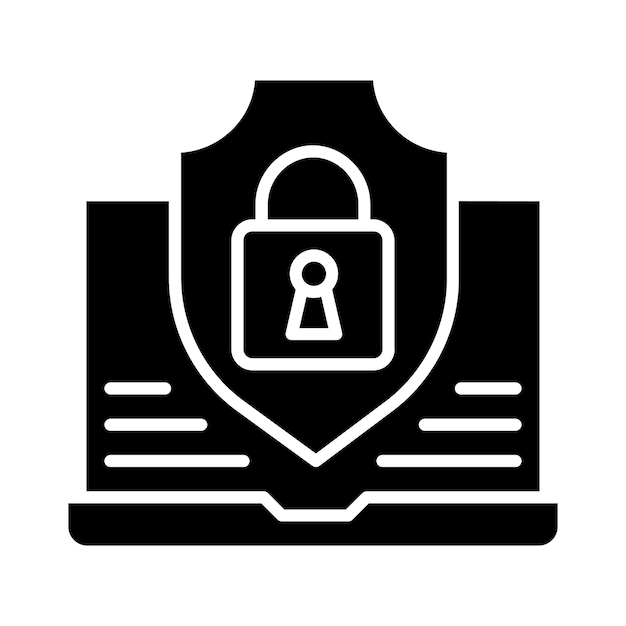 Security System Vector Illustration Style