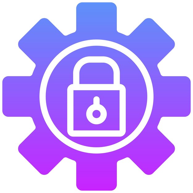 Security Testing vector icon illustration of Quality Assurance iconset