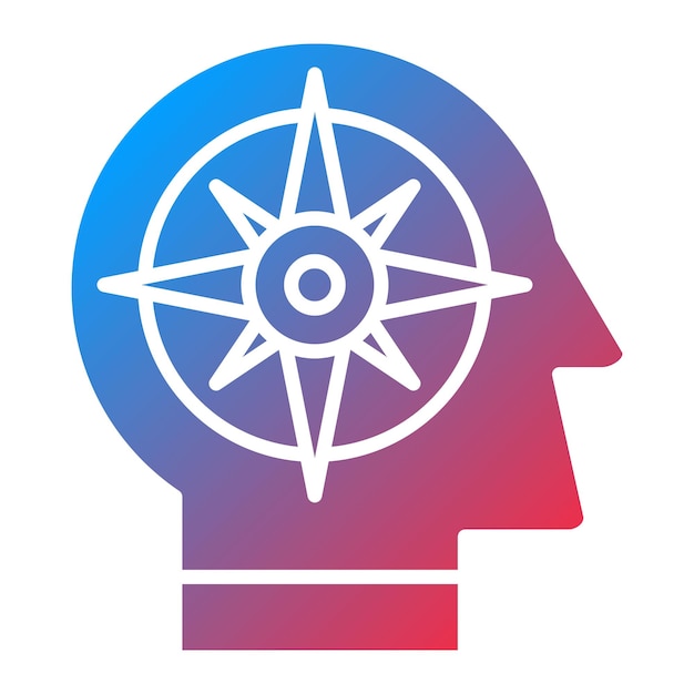 self exploration icon vector image can be used for data analytics