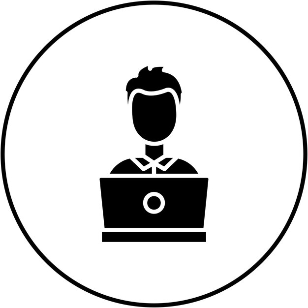 Senior Developer icon vector image Can be used for Computer Programming
