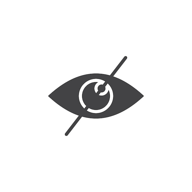Sensitive content icon Symbol mark in filled style