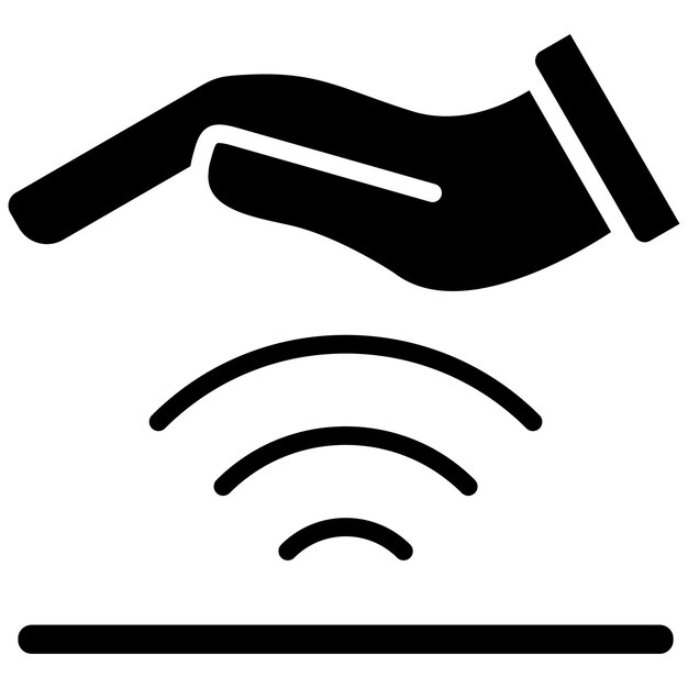 Sensor vector icon Can be used for Biometrics iconset