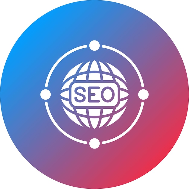 seo network icon vector image can be used for web marketing