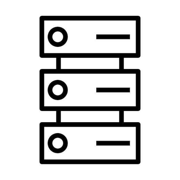 server vector icon