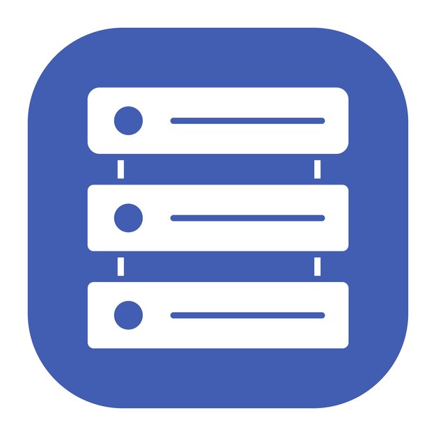 server vector illustration