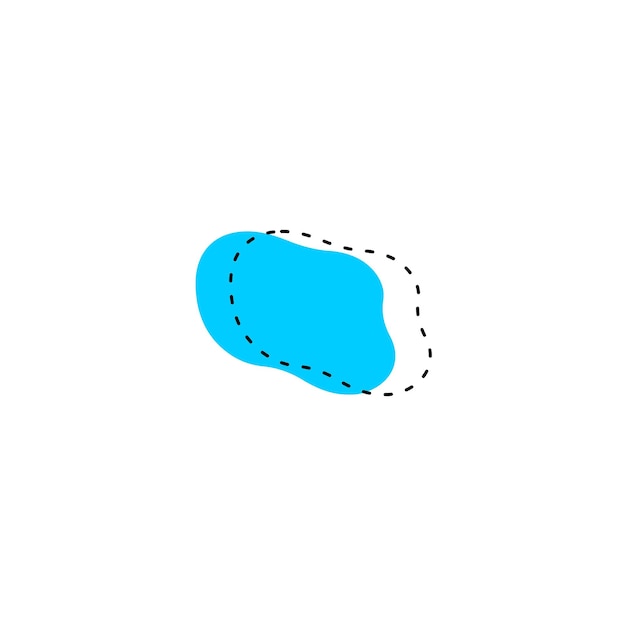 set brush element vector with black color banner