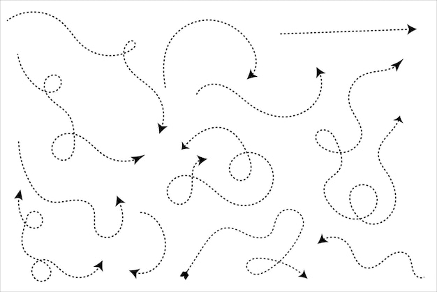 Set of a vector arrows