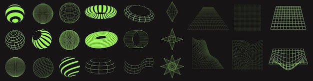 set of shapes