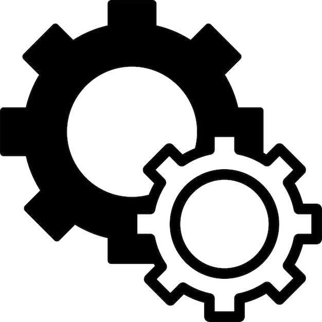 Setting Icon Set Illustration