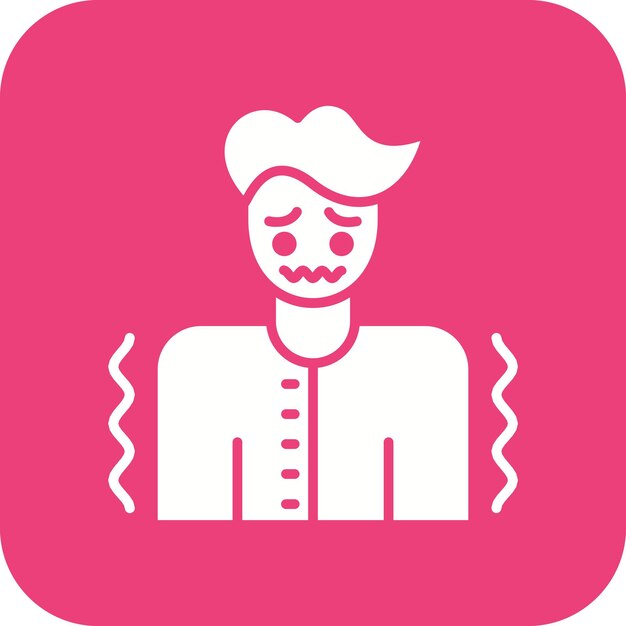 Shaking icon vector image Can be used for Disorder