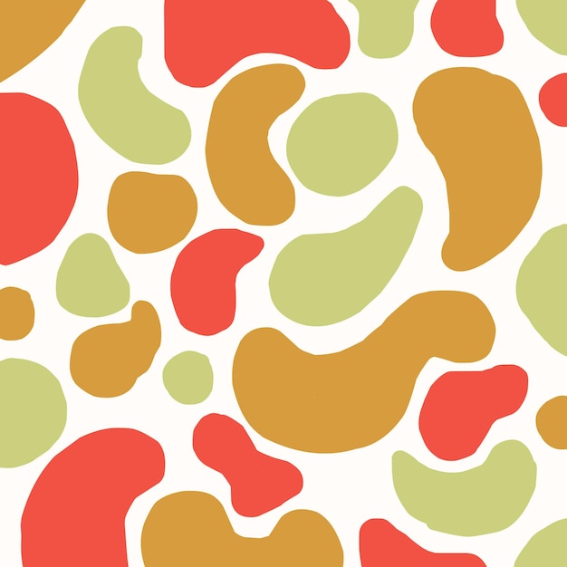 Shapes abstract colorful dot pattern