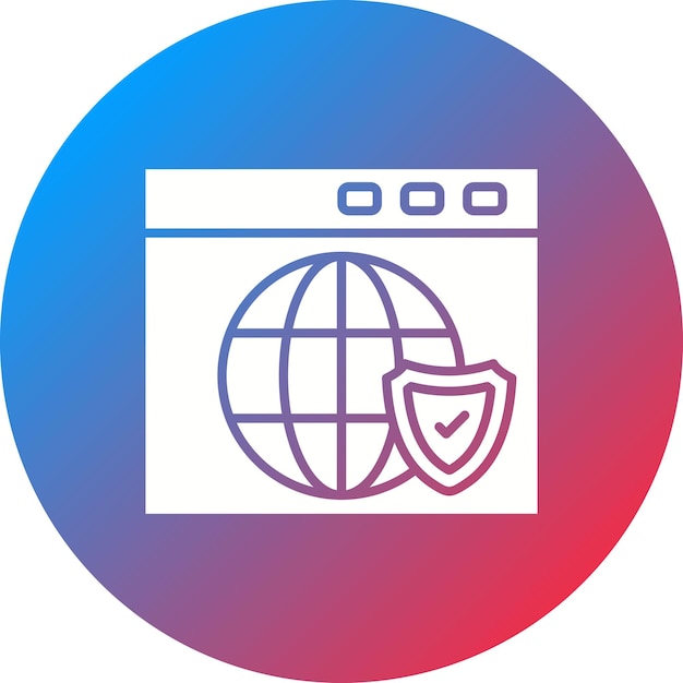 shield icon vector image can be used for seo and sem