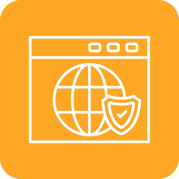 shield icon vector image can be used for seo and sem