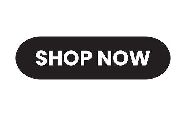 Shop Now Call To Action Button Offer Design Marketing Symbol Vector Illustration