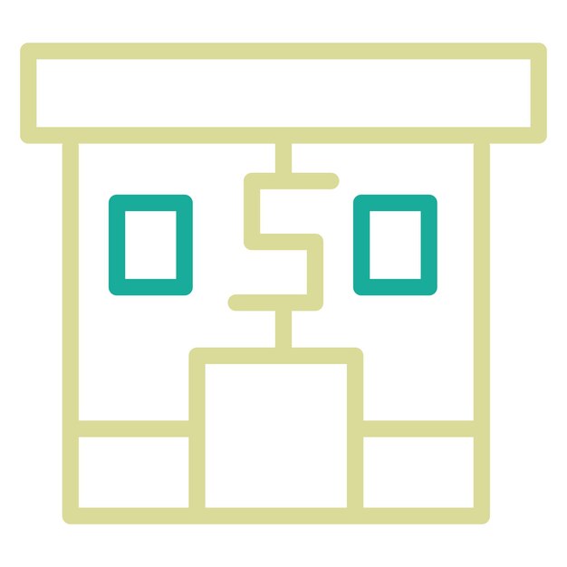 Shop vector icon illustration of Business iconset