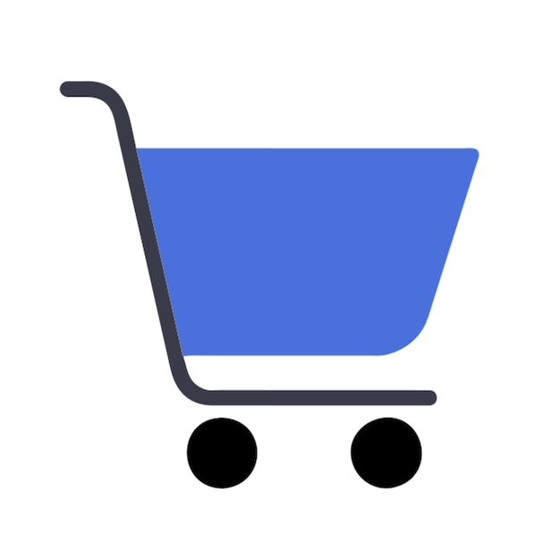shopping cart detailed hd result vector icon