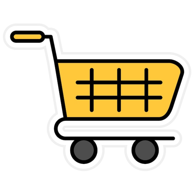 Shopping Cart icon vector image Can be used for Cyber Monday