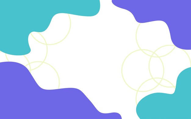 Simple Abstract Blue And Purple Background
