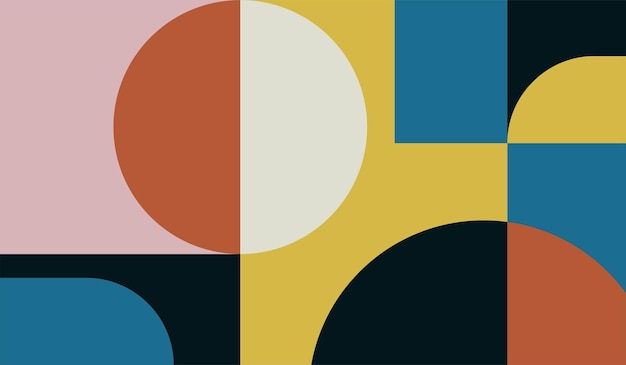 simple and modern abstract geometric background vector
