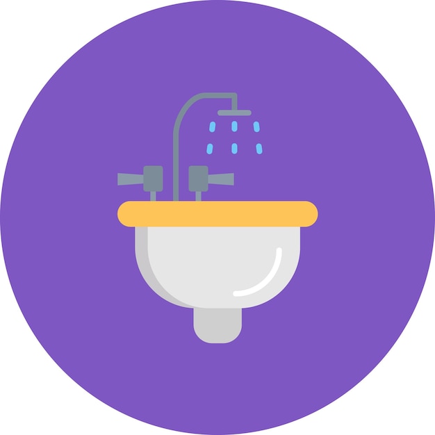 Sink Flat Illustration