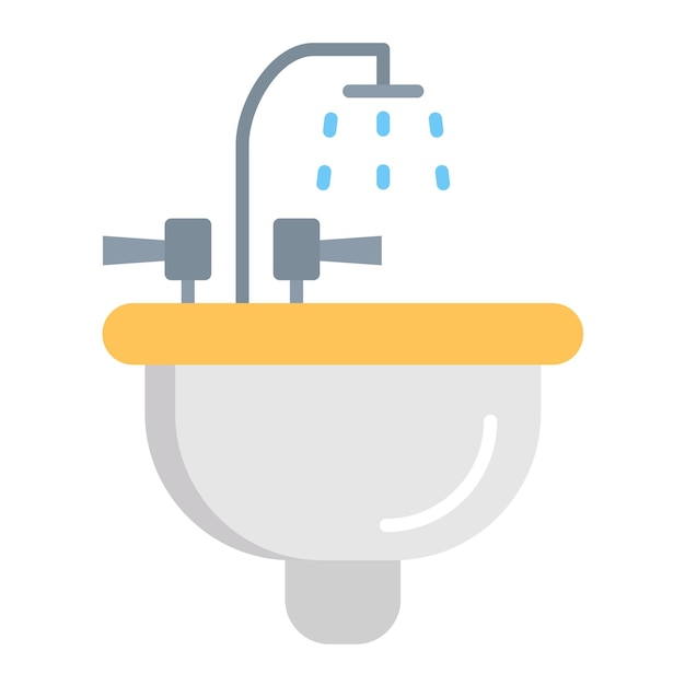 Sink Flat Illustration
