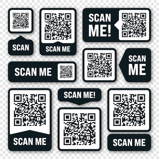 Skannaa minut QR-kooditarra verkkomaksu erikoistarjous ale-tarrat ostosale-etiketti tai