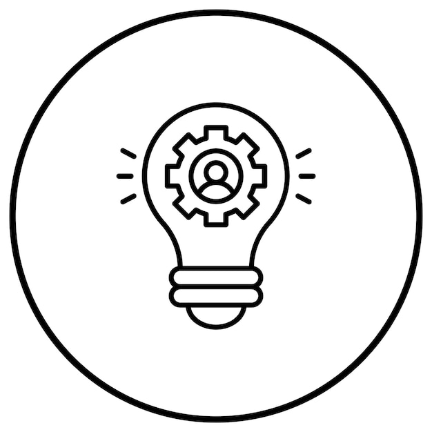 Skill vector icon Can be used for Human Resource iconset