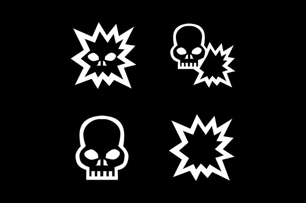 Skull Head Vector Design