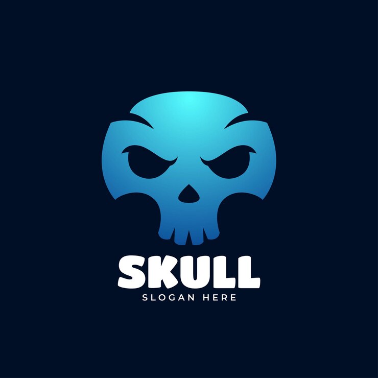Vektori skull logo