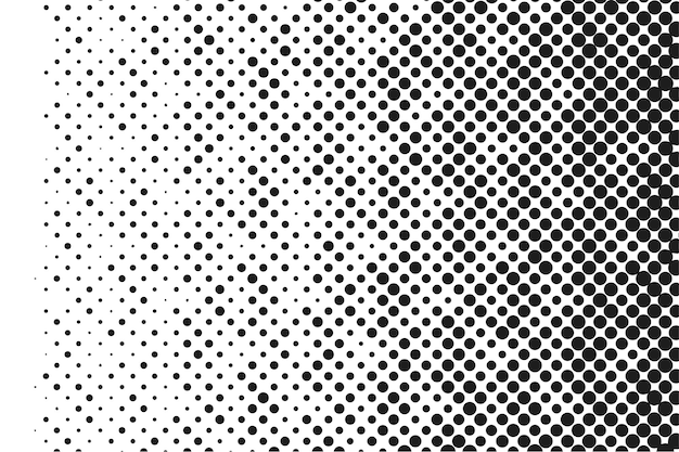 Sleek Halftone Dot Patterns Modern Elements for Product Design