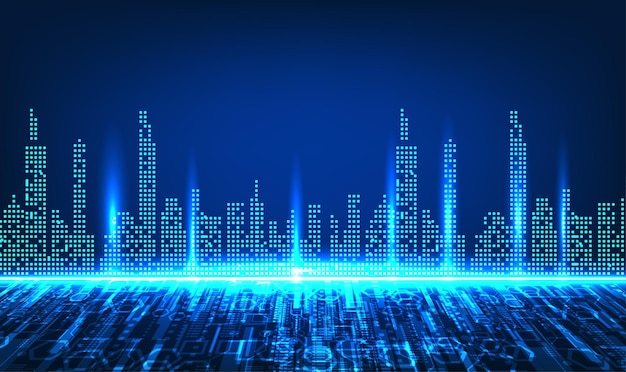 smart city technology bringing technology into use in the city to become a smart city controlling