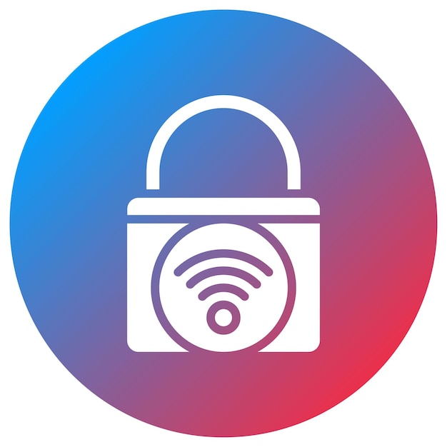 Smart Lock icon vector image Can be used for Biometrics