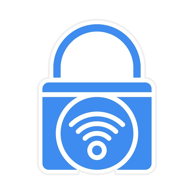 Smart Lock icon vector image Can be used for Biometrics