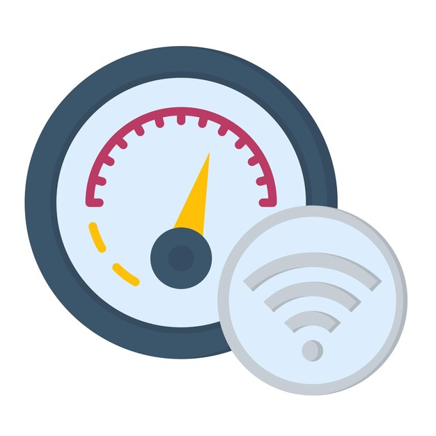 Smart Meter Flat Illustration