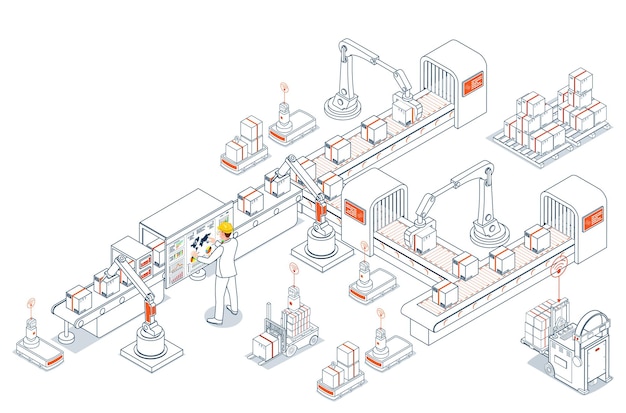 Smart robots and autonomous guided vehicles AGVs are transforming warehouse operations