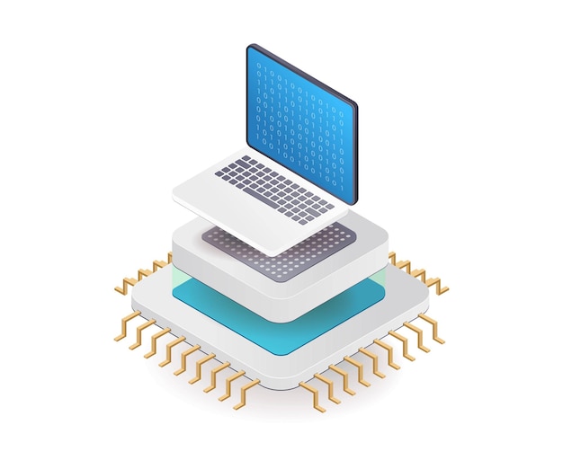 Smart technology chip computer