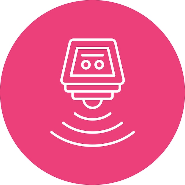 smart water sensor icon vector image can be used for artificial intelligence