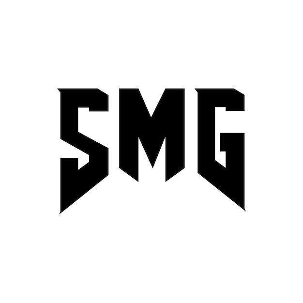 SMG letter logo design for technology company SMG logo design black and white color combination SMG logo SMG vector SMG design SMG icon SMG alphabet SMG typography logo design